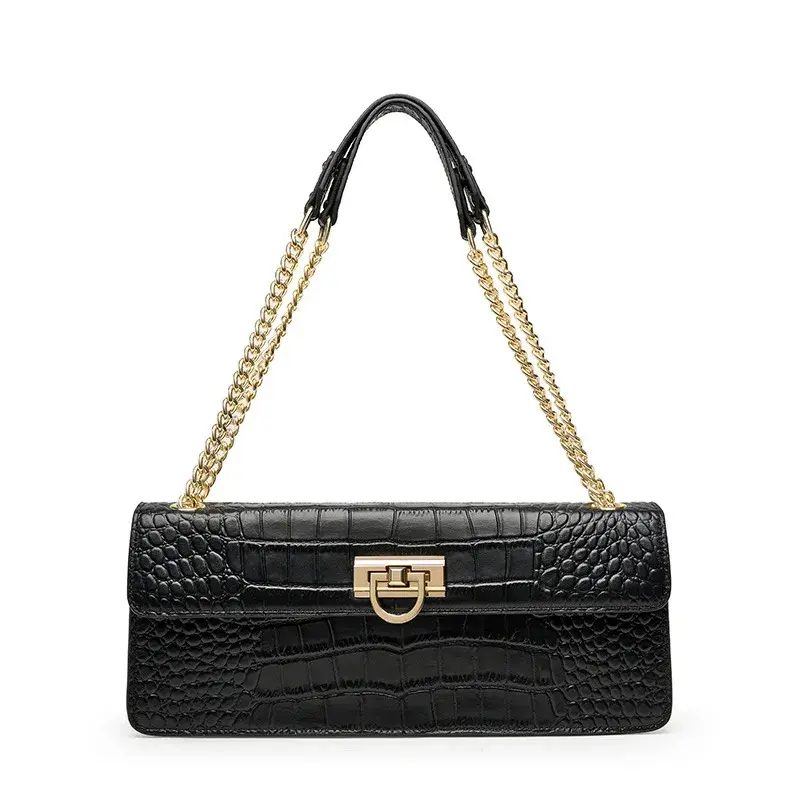 Crocodile Print Women's Chain Bag Shoulder Bag