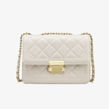 Women's Diamond Chain Small Square Shoulder Bag
