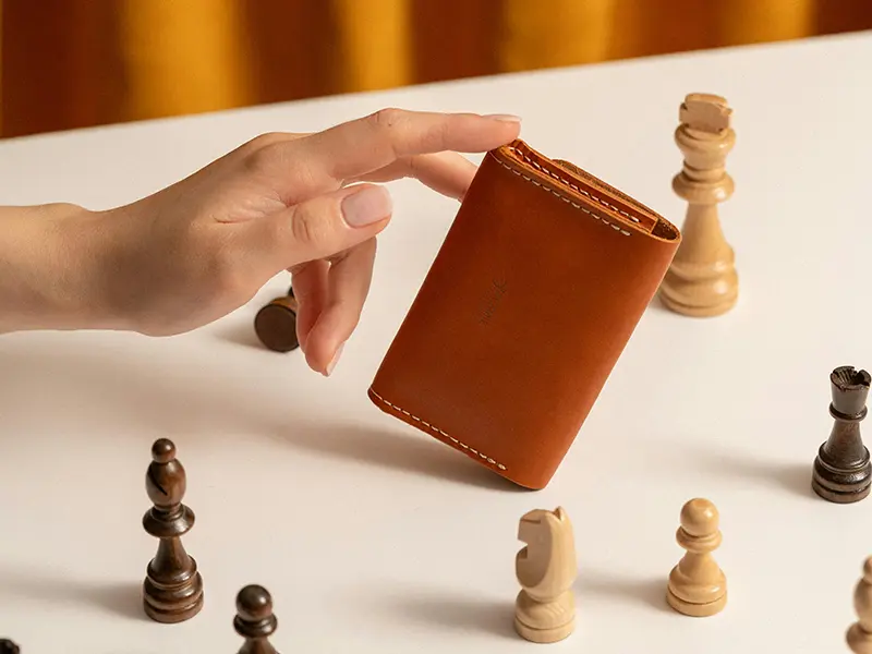 leather wallet