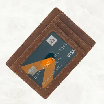 Genuine Leather Card Holder Anti-magnetic Card Bag
