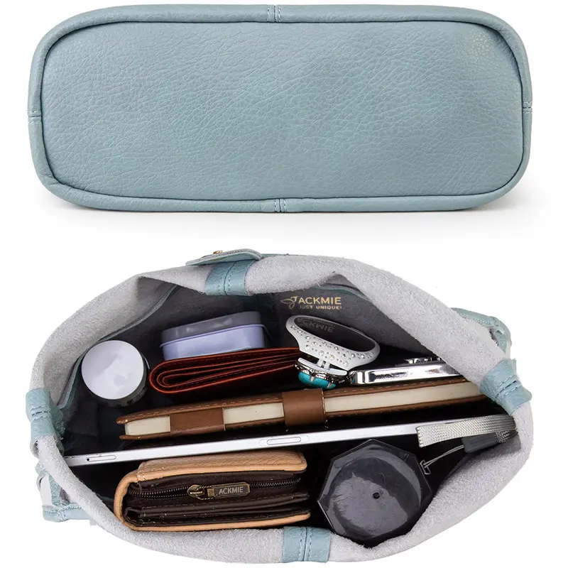 Soft Women's Hobo Bag Tote Bag with Coin Purse