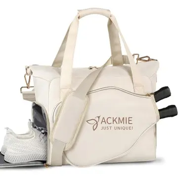 Pickleball Paddle Bag with Shoe Compartment for Gym