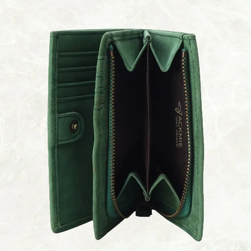 Genuine Leather Wallet Folding Anti-theft Wallet