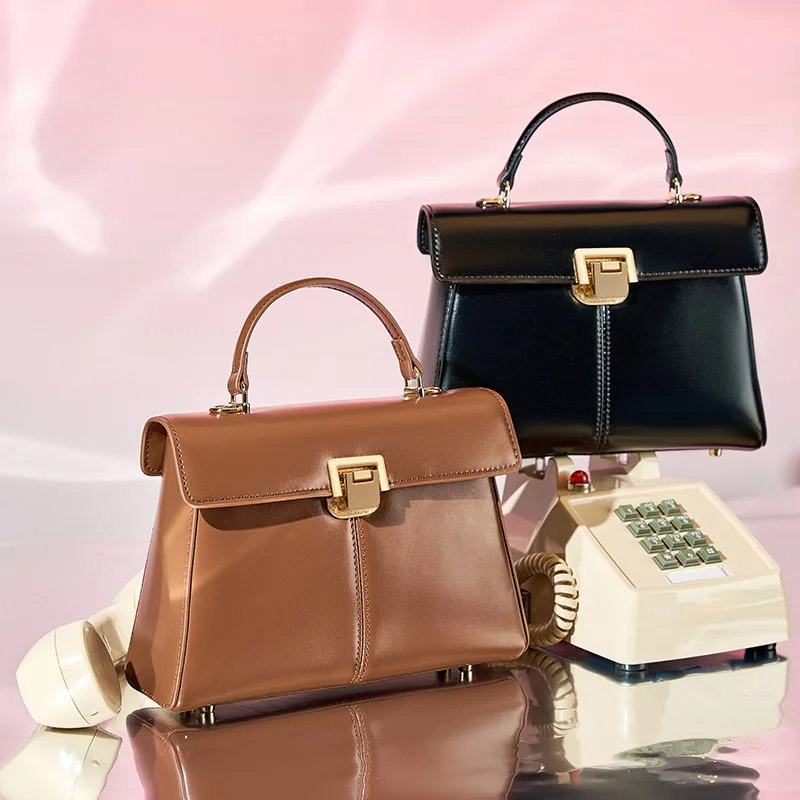 Women's Genuine Leather Purse Crossbody Bag Handbag