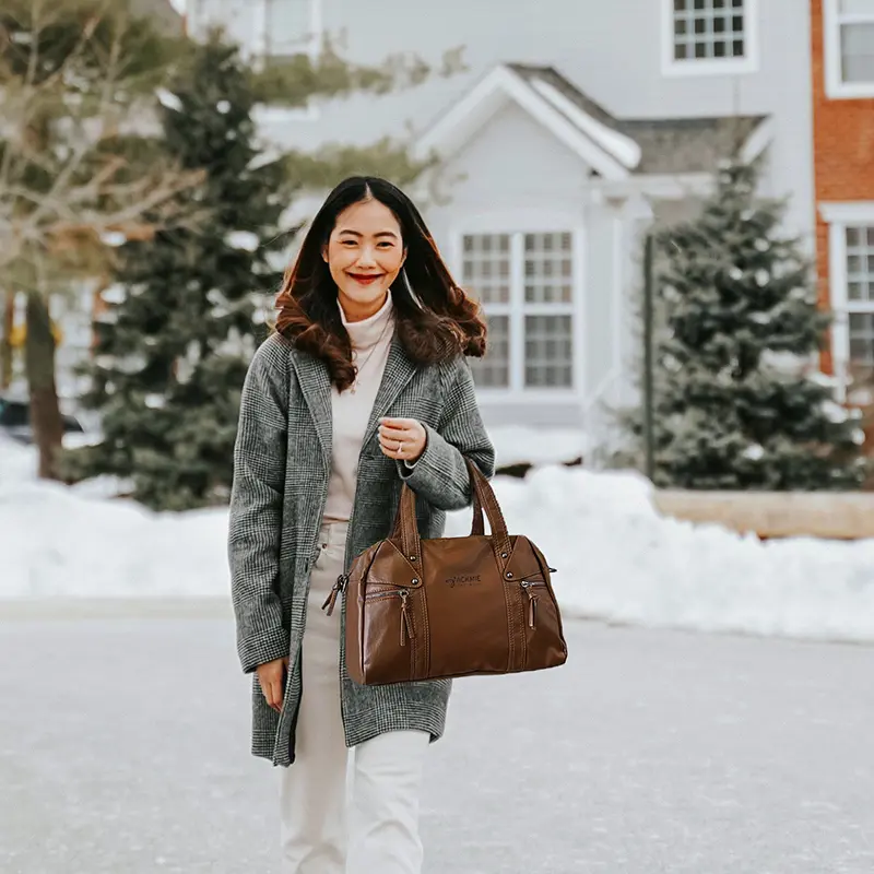 PU Leather Shoulder Bag Women's Tote Bag
