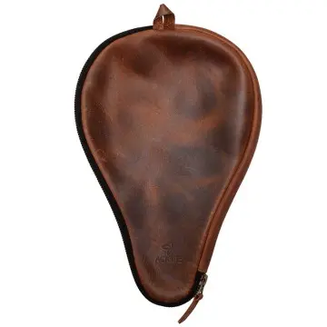 Full Grain Leather Table Tennis Paddle Case