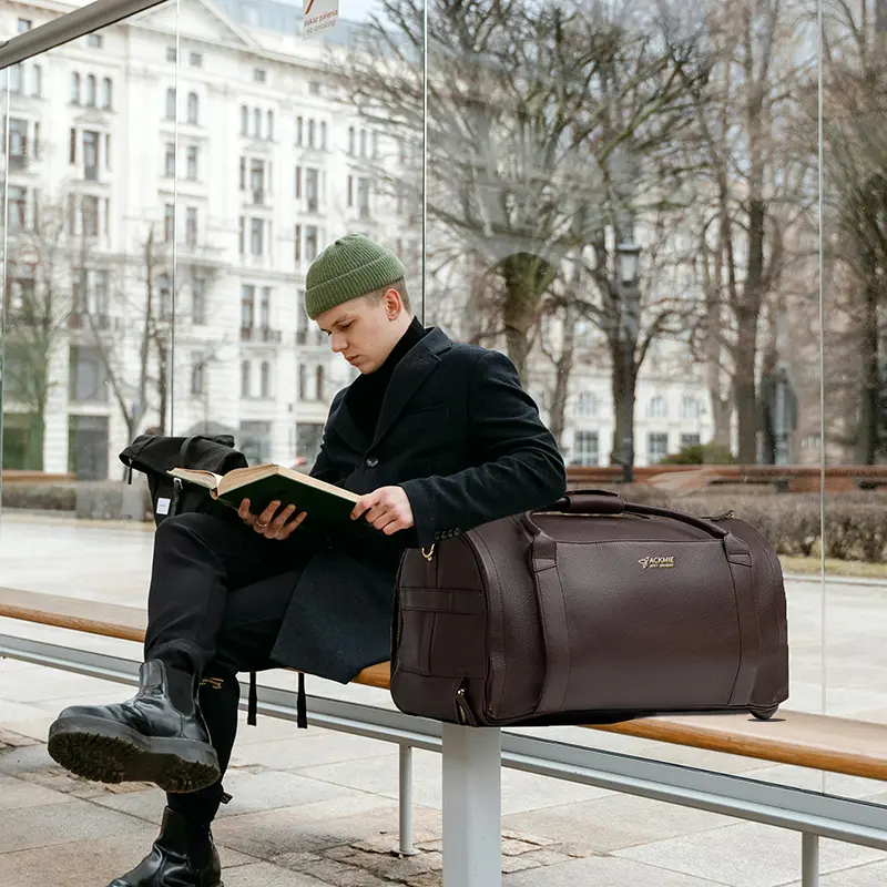 Wheeled Garment Bag Trolley Duffel Bag