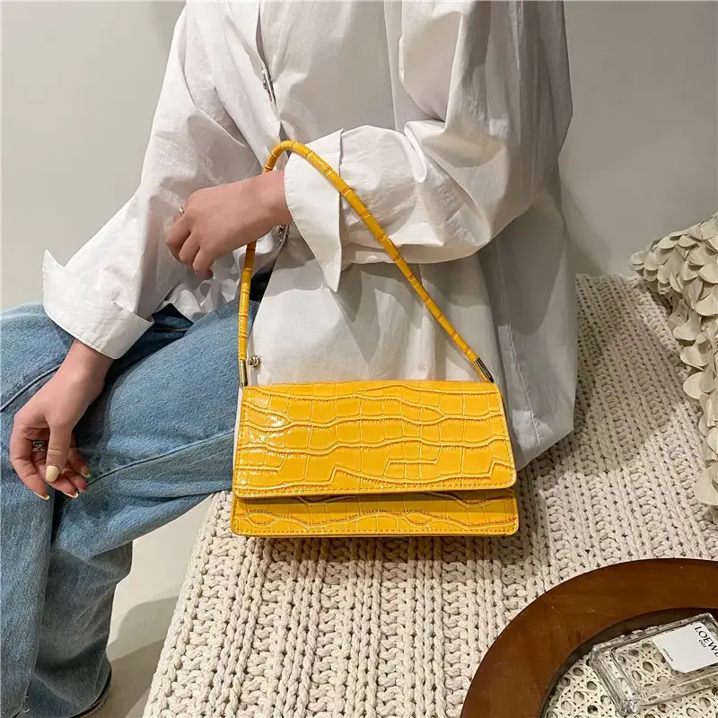 Leather Underarm Bag Women's Shoulder Bag