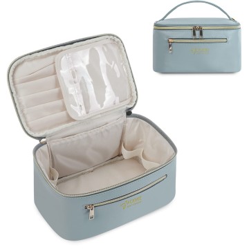 Vegan Waterproof Leather Luxury Cosmetic Bags