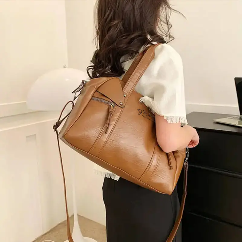 PU Leather Shoulder Bag Women's Tote Bag