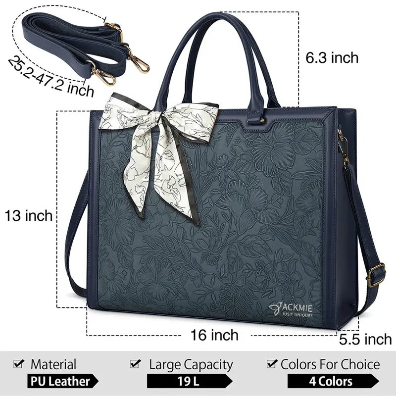 Ladies Leather Laptop Bag Shoulder Bag