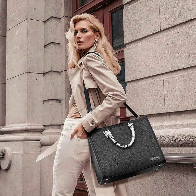 Ladies Leather Laptop Bag Shoulder Bag