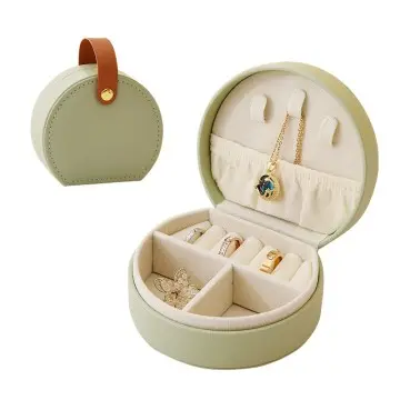 Small Jewelry Box Storage Box Faux Leather Jewelry Storage Box