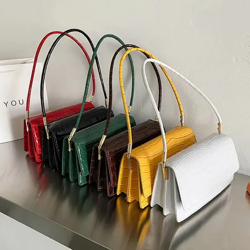 Leather Underarm Bag Women's Shoulder Bag