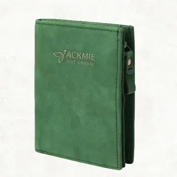 Genuine Leather Wallet Folding Anti-t...