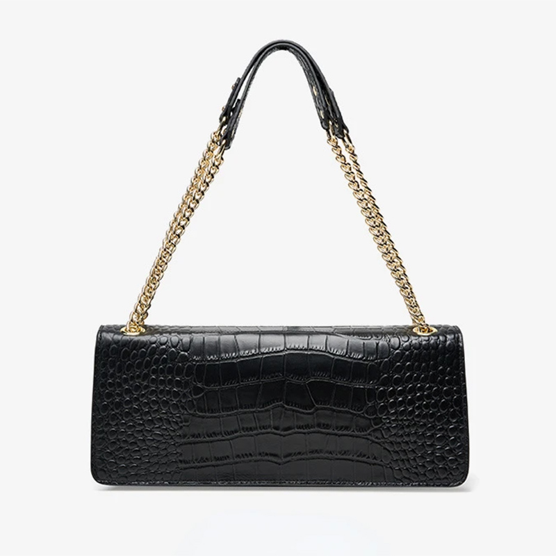 Crocodile Print Women's Chain Bag Shoulder Bag