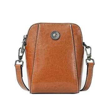 Retro Vertical Mini Mobile Phone Shoulder Bag