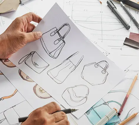 Designer leather bags