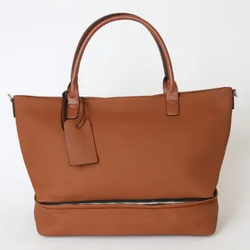 Weekend Traveler Cognac Tote Bag