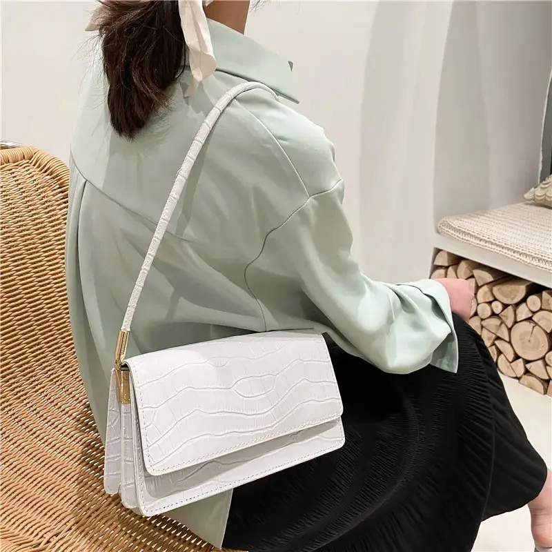 Leather Underarm Bag Women's Shoulder Bag