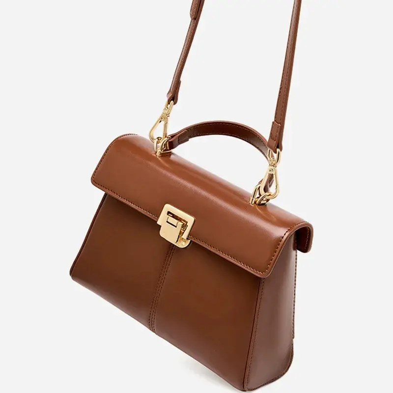 Women's Genuine Leather Purse Crossbody Bag Handbag