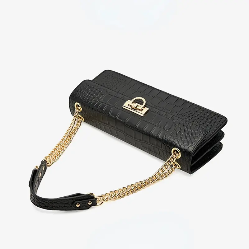 Crocodile Print Women's Chain Bag Shoulder Bag