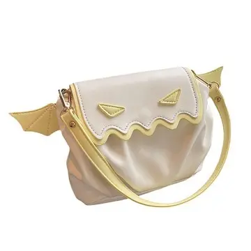 Halloween Pumpkin Women's Shoulder Bag Leather Crossbody Bag