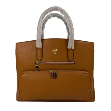 Women's Vegan Leather Shoulder Bag with Food Compartment Bag