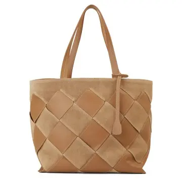 Women's Leather Braided Shoulder Bag ...