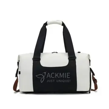 Single Shoulder Sports Duffle Bag Tennis Bag with Shoe Compartment