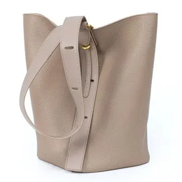 Bucket Tote Bag with Adjustable Shoulder Strap