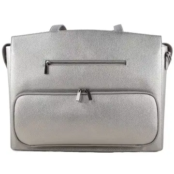 Women's Handbag with Insulated Lunch Compartment PU Leather Work Bag