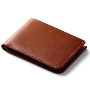 Ultra-thin Leather Bifold Wallet with RFID Men's Wallet
