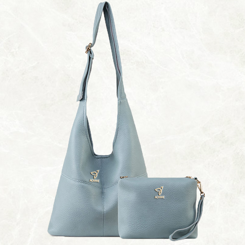 Soft Women's Hobo Bag Tote Bag with Coin Purse