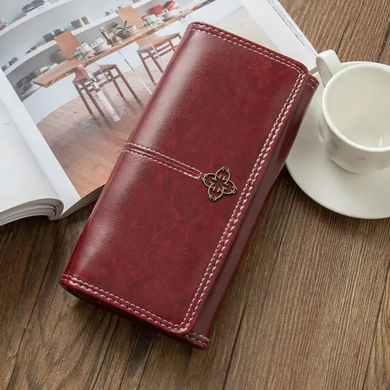 PU Leather Women's Wallet Women's Leather Clutch Bag