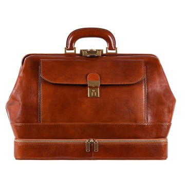 Vintage Style Tote Bag Office Bag Lea...
