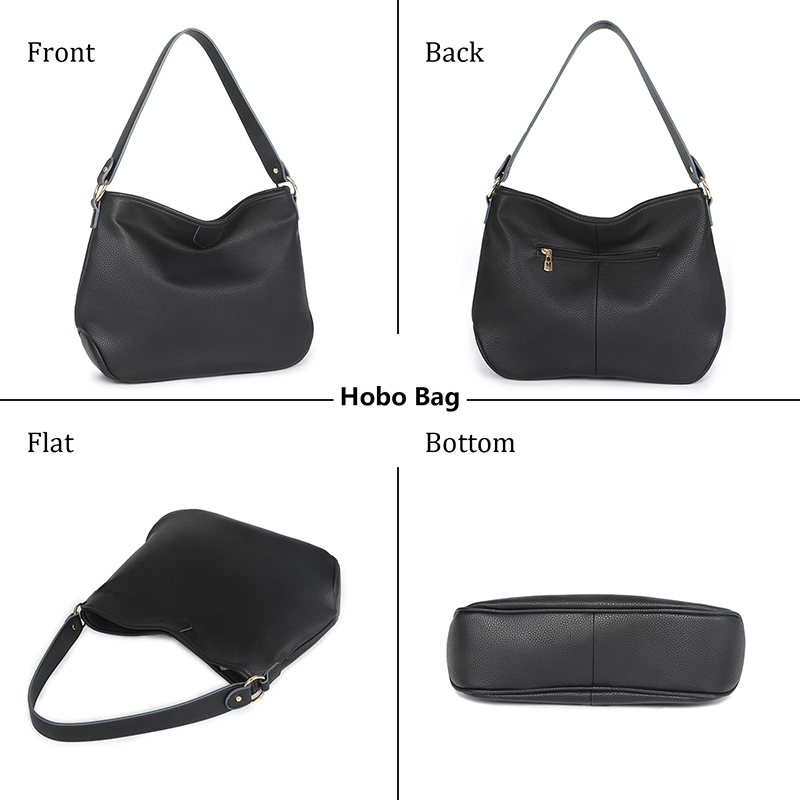 Leather Hobo Bags for Women Shoulder Satchel Bag
