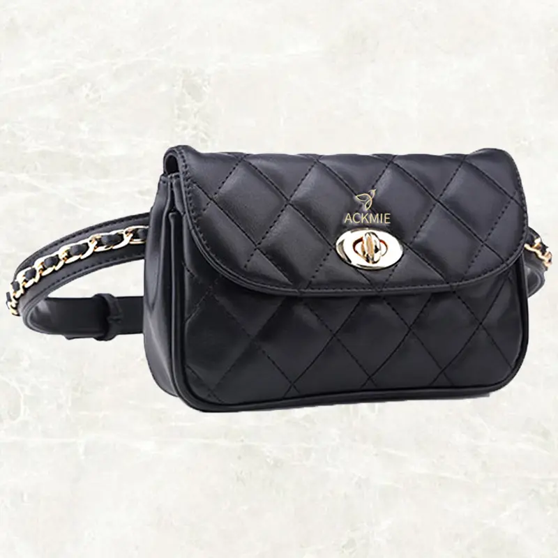 Mini Chain Belt Bag Fashionable Shoulder Waist Bag