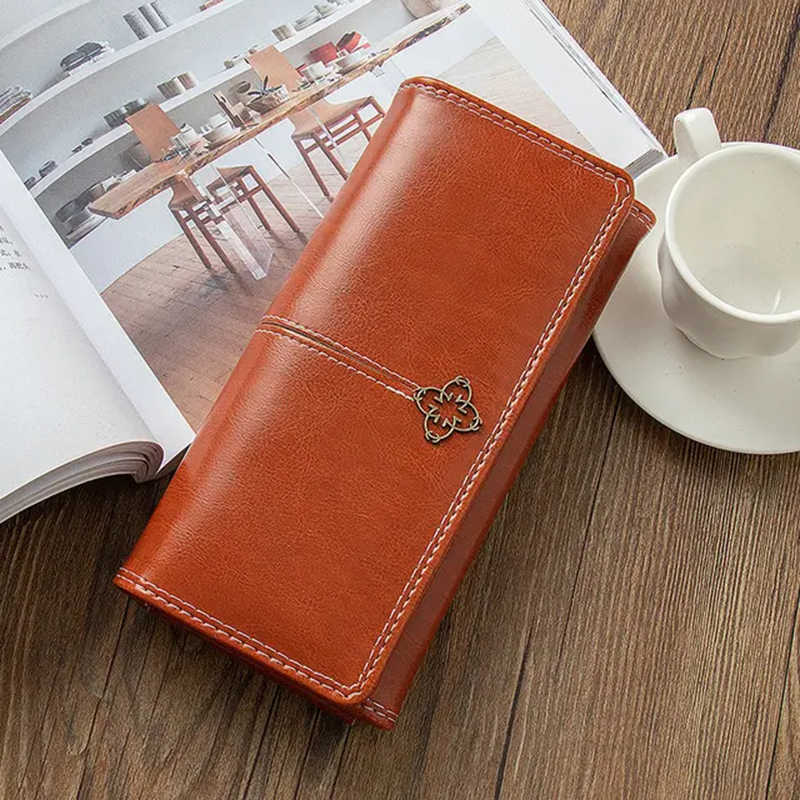 PU Leather Women's Wallet Women's Leather Clutch Bag